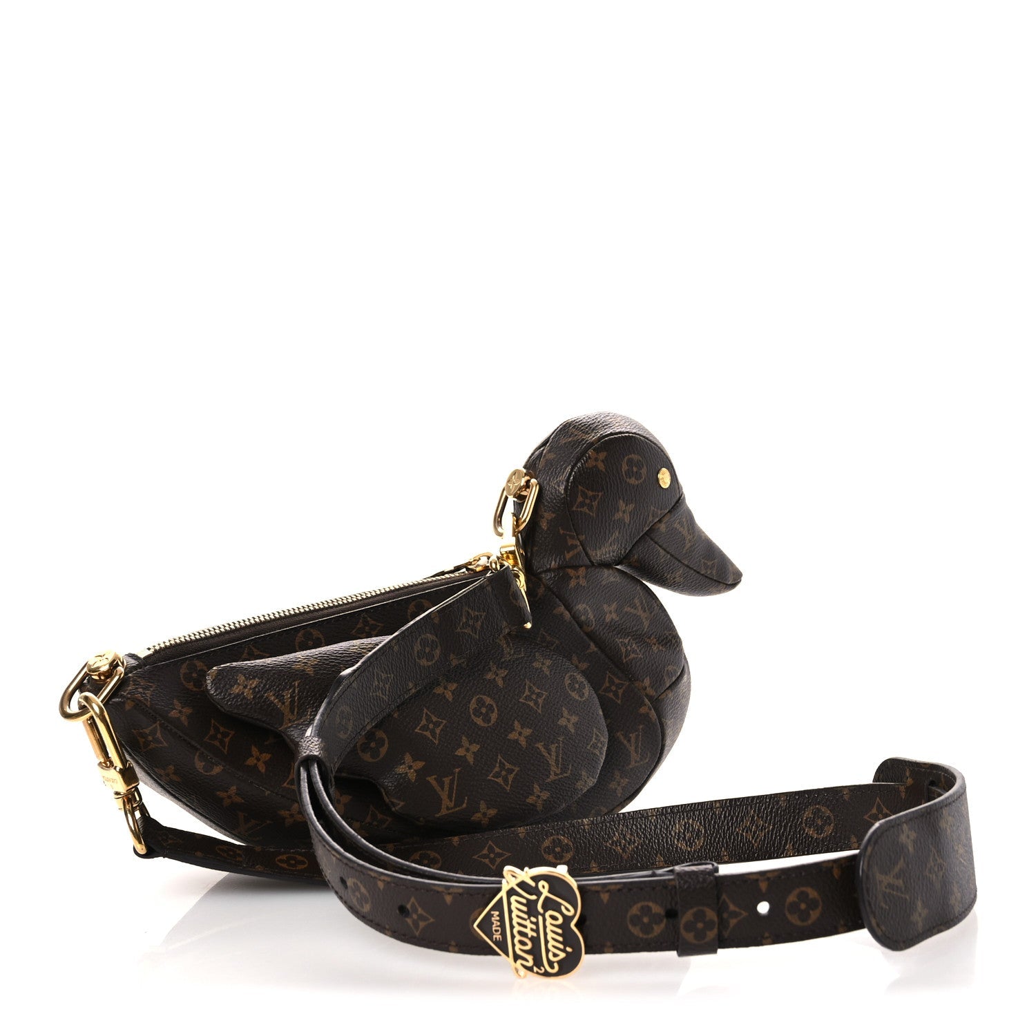 X NIGO Monogram Duck Bag