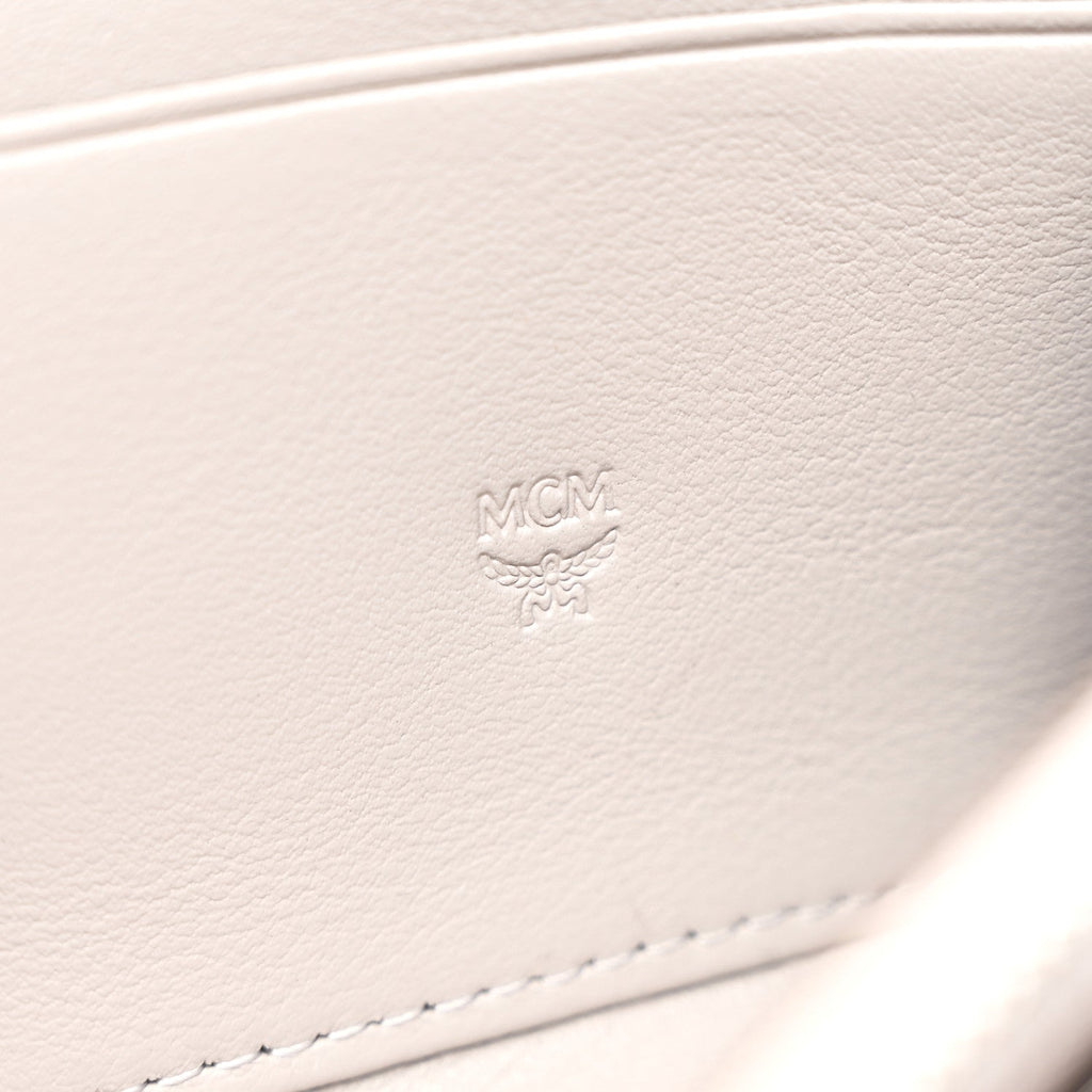 Calfskin Ottomar Monogram Klara Zip Wallet Dove