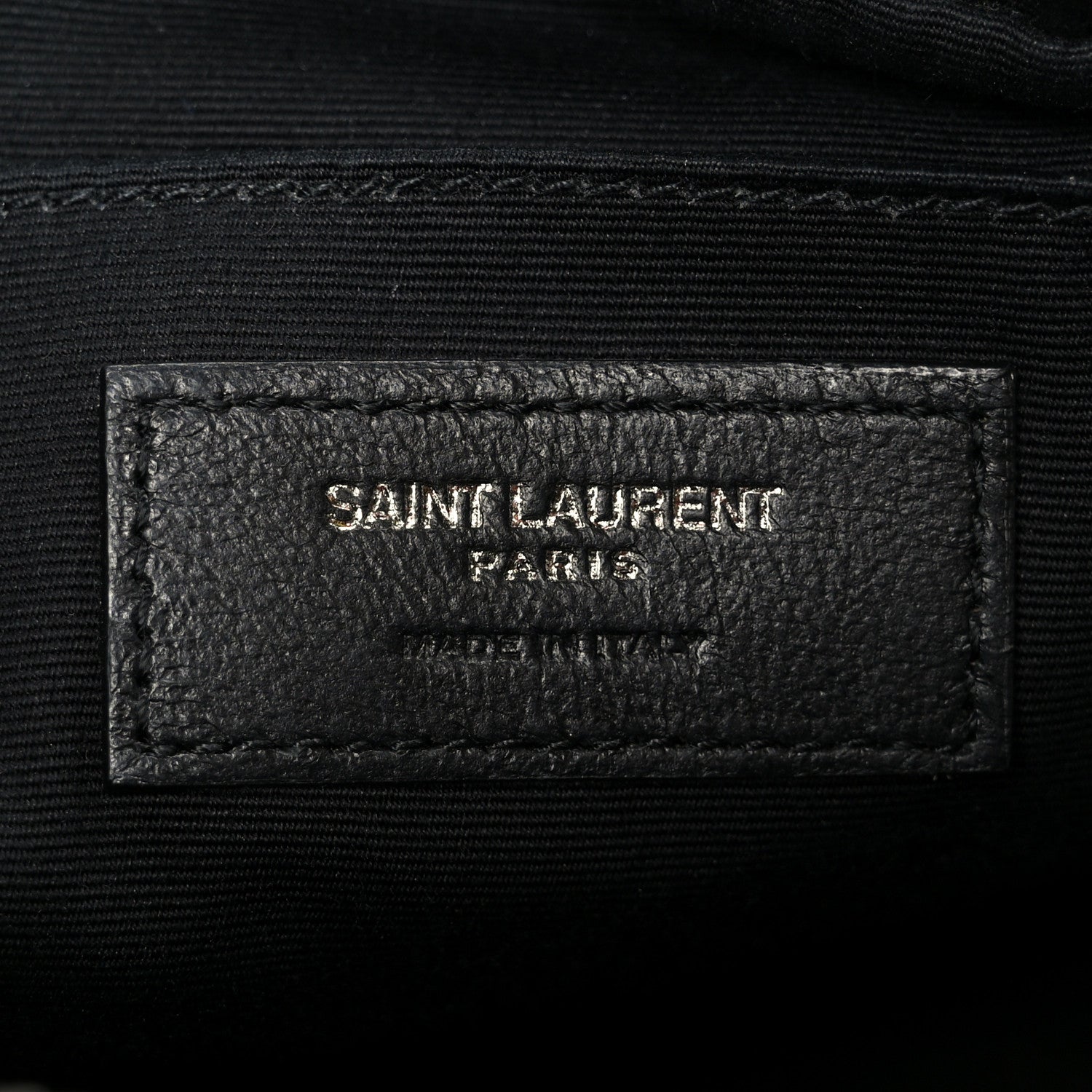 Calfskin Matelasse Monogram Lou Camera Bag Black