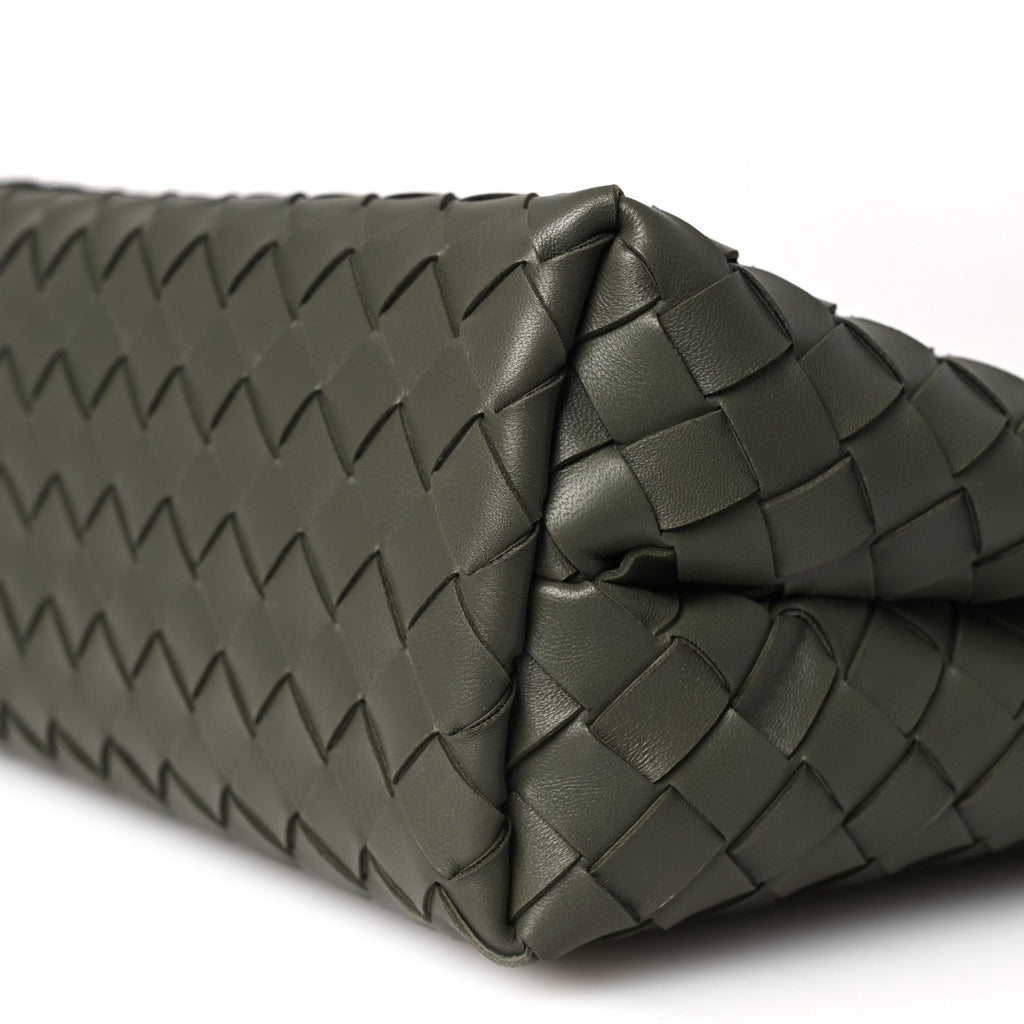 Nappa Intrecciato Small Andiamo Shoulder Bag Pickle