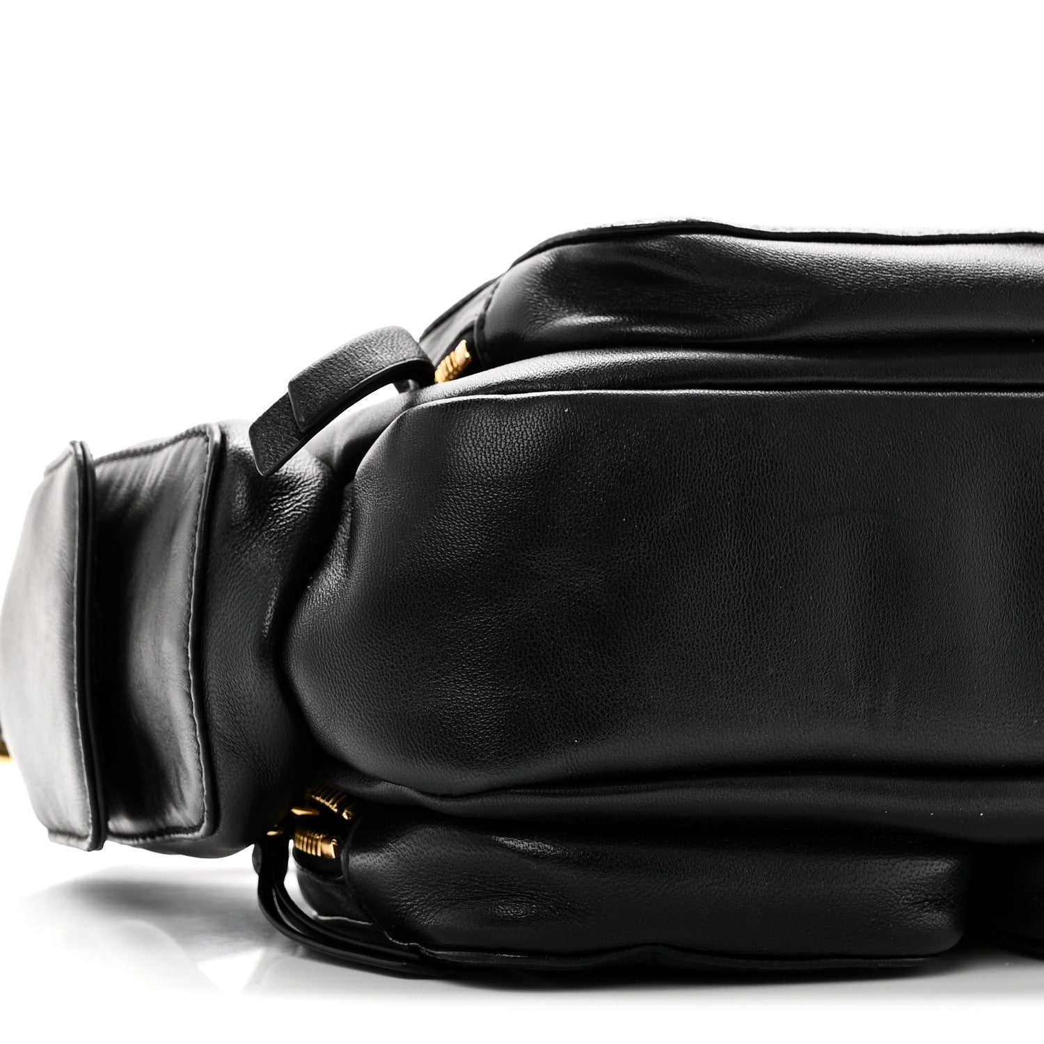 Nappa Multi Pocket Hobo Black