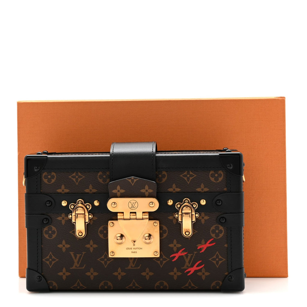 Monogram Petite Malle Black
