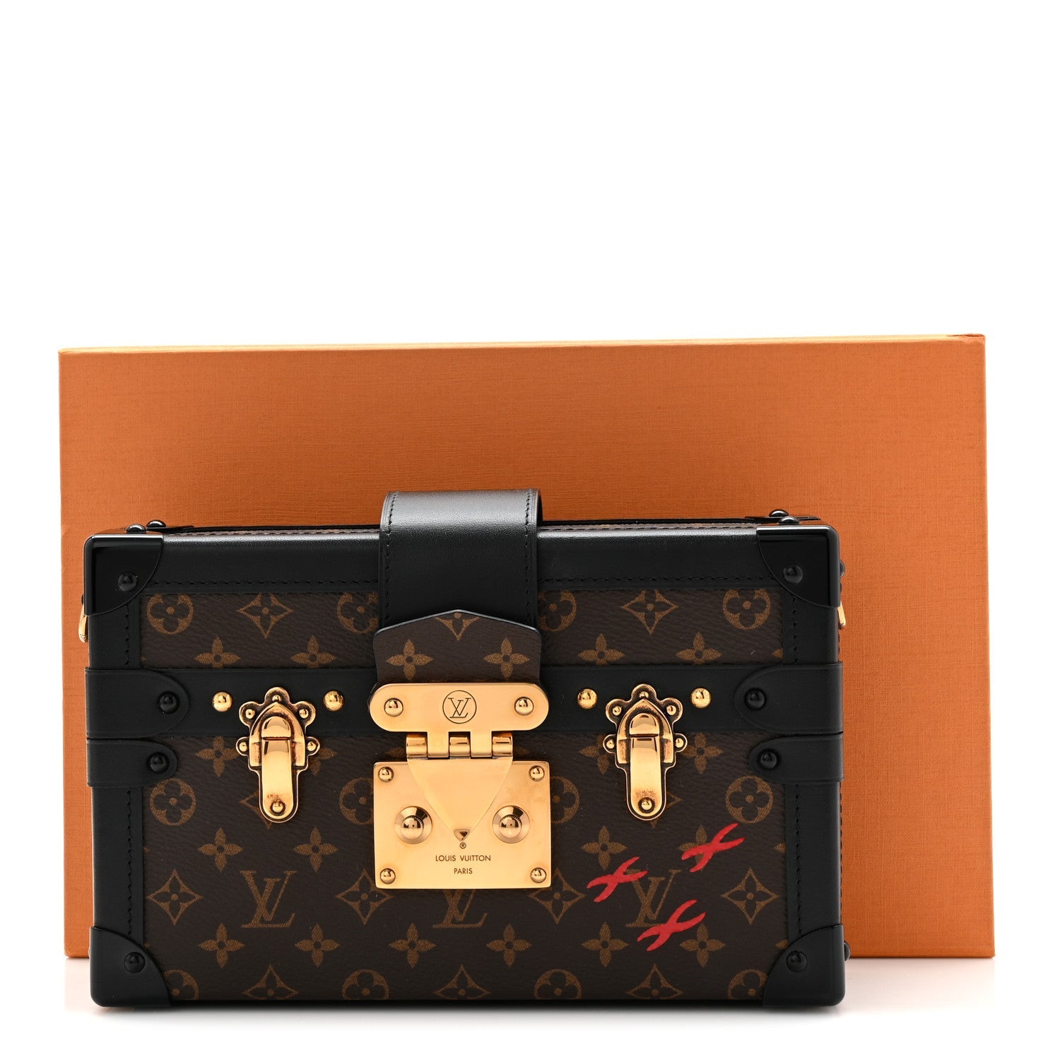 Monogram Petite Malle Black