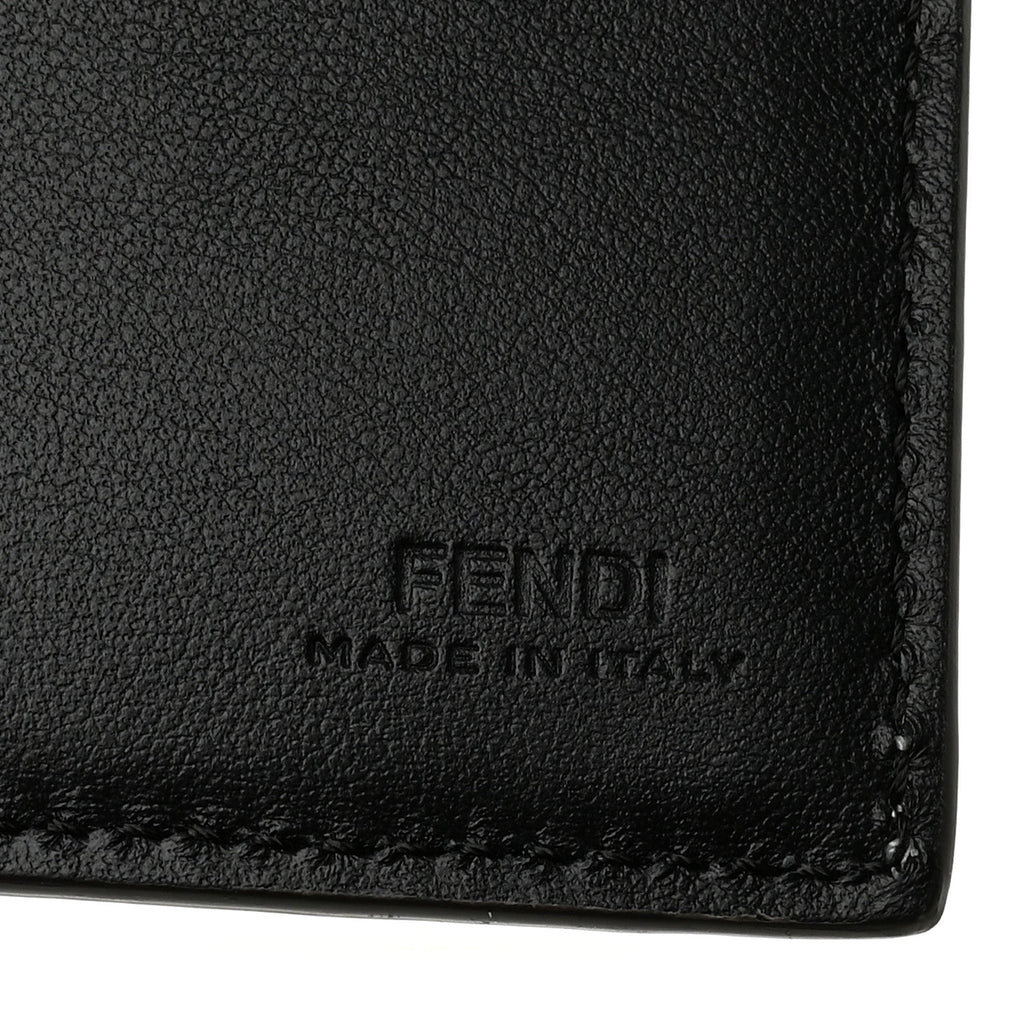 Vitello Grace Micro FF Embossed Bi-Fold Wallet Baleari