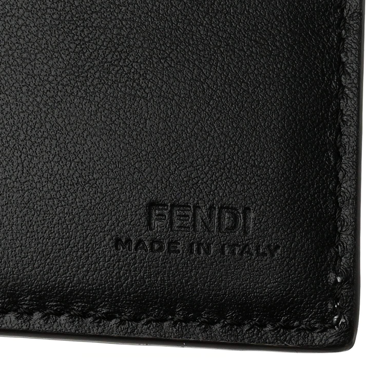 Vitello Grace Micro FF Embossed Bi-Fold Wallet Baleari