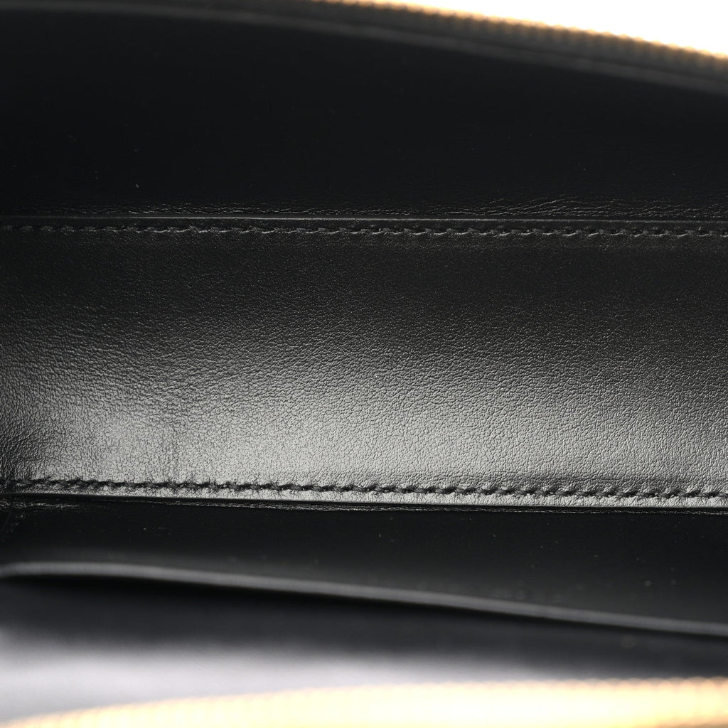 Calfskin Intrecciato Bang Bang Vanity Case Black