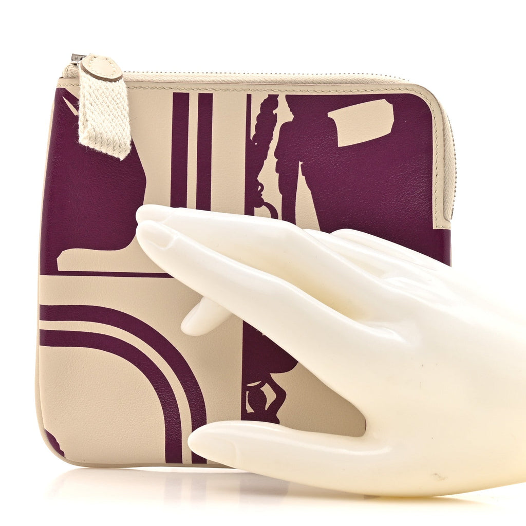 Swift Brides de Gala en Desordre Tattoo Carre Pocket Pouch Beton Anemone