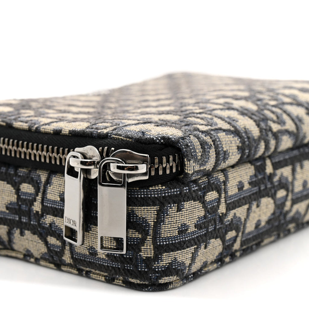 Oblique Pouch Navy Blue