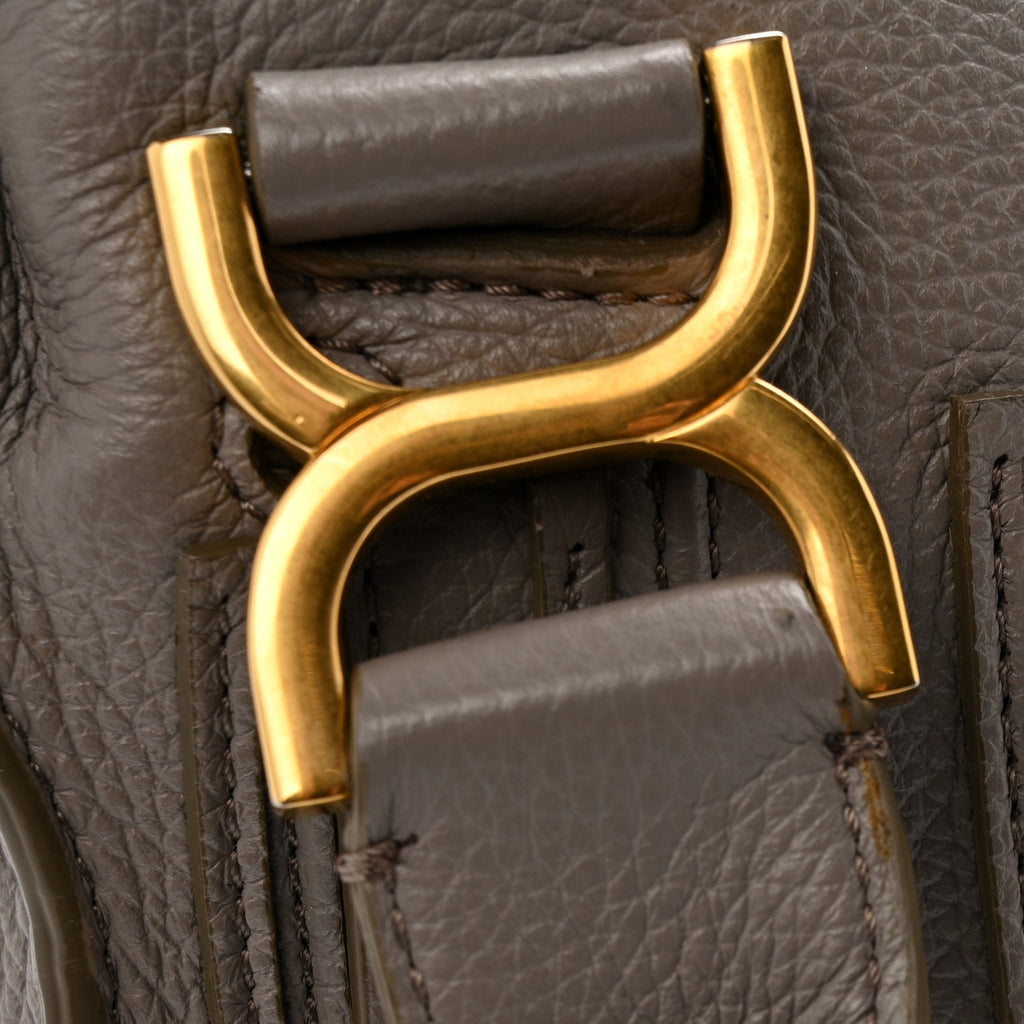 Calfskin Medium Marcie Satchel Cashmere Grey