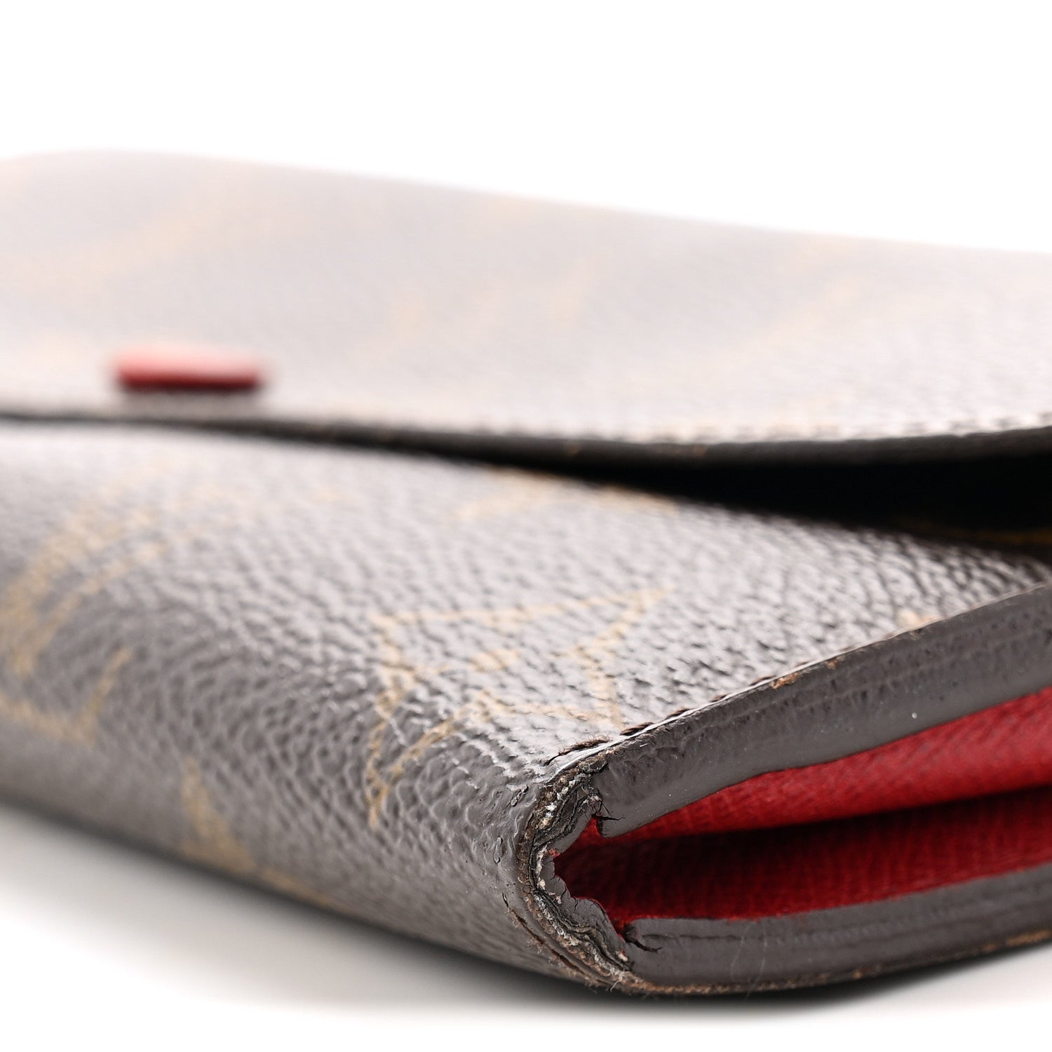 Monogram Emilie Wallet Rouge