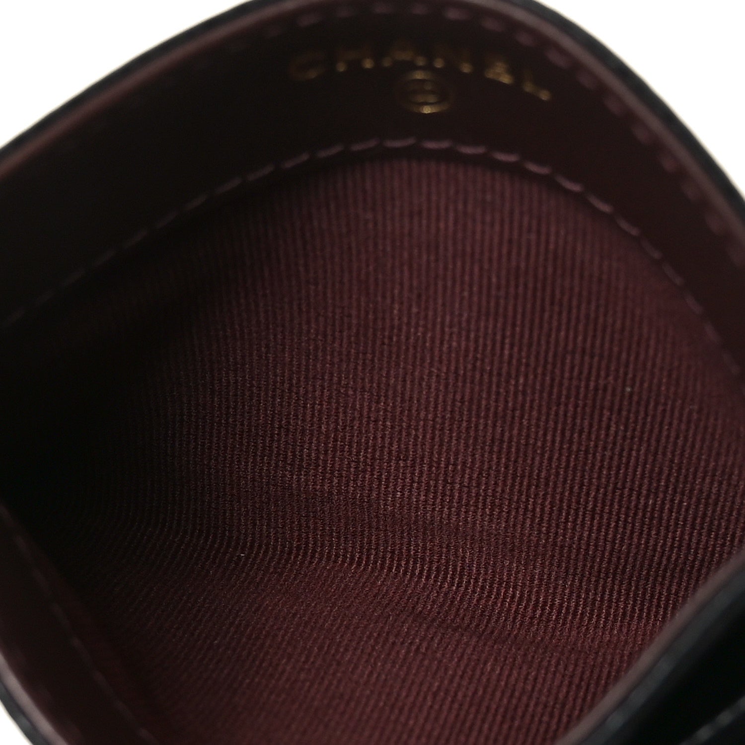 Caviar Quilted  Holder Black