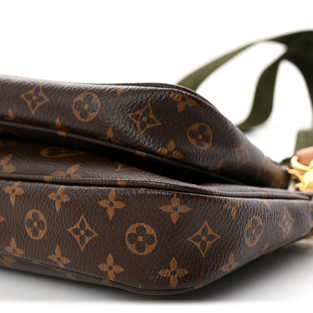 Monogram Multi Pochette Accessories Kaki
