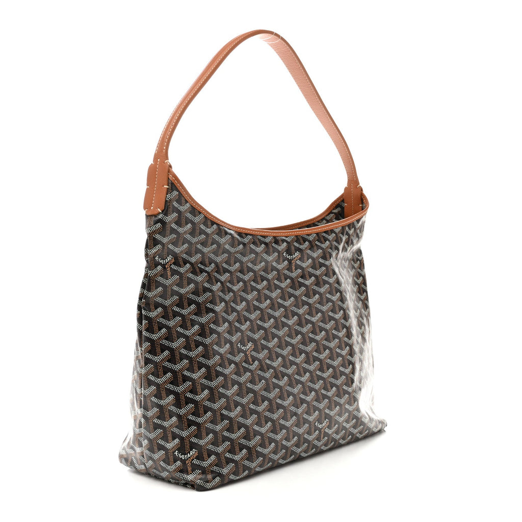 Goyardine Boheme Hobo Black Gold