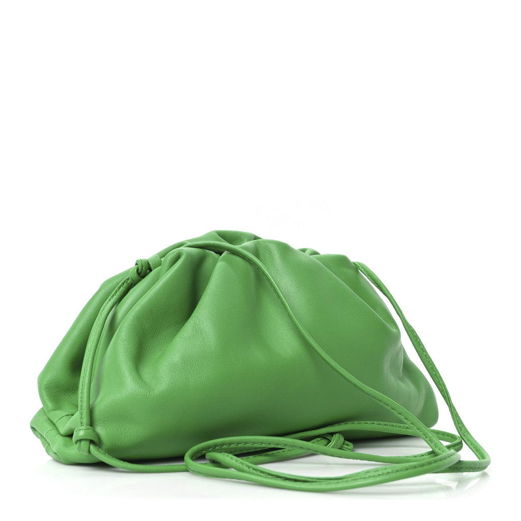 Butter Calfskin The Mini Pouch Parakeet