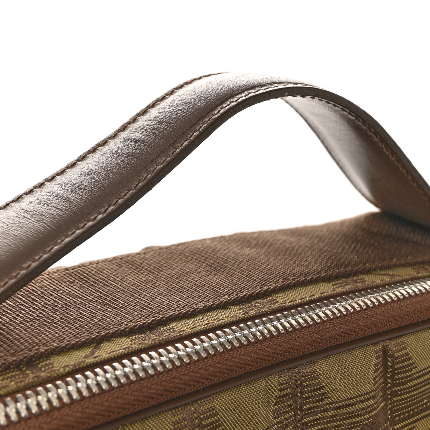 Nylon Travel Laptop Briefcase Khaki