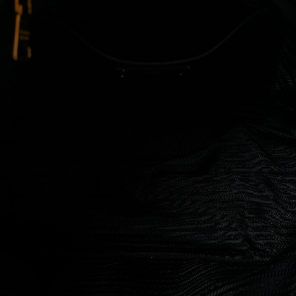 Vitello Daino Tote Black
