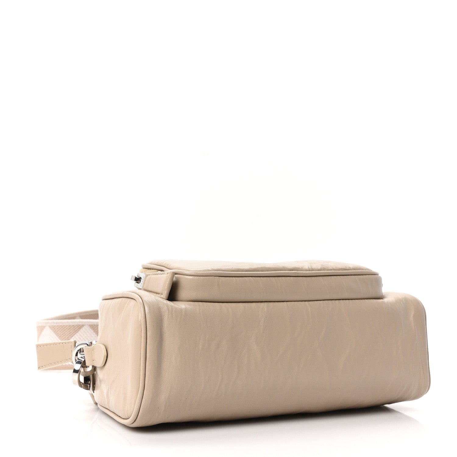 Nappa Antique Multi-Pocket Shoulder Bag Deserto