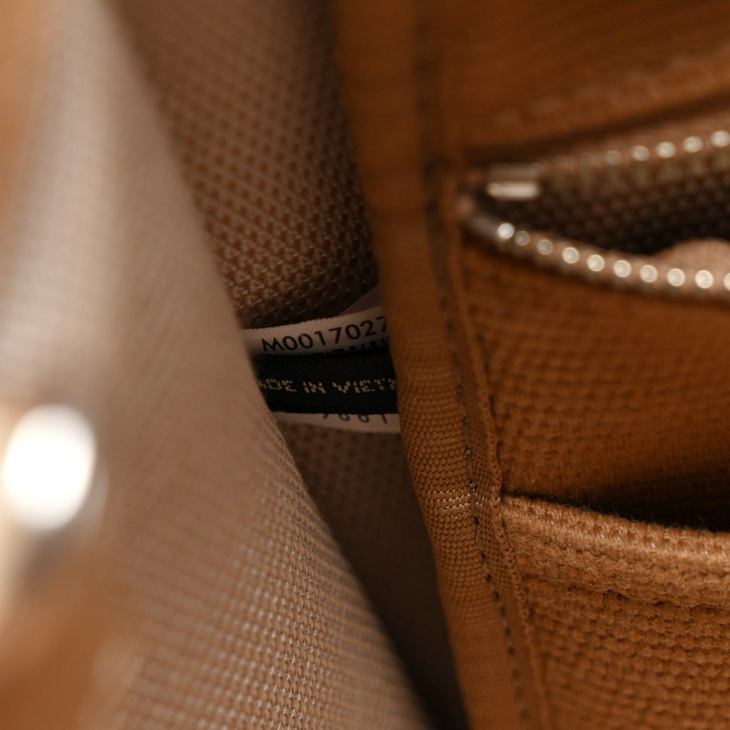 Jacquard Medium The Traveler Tote Bag Camel