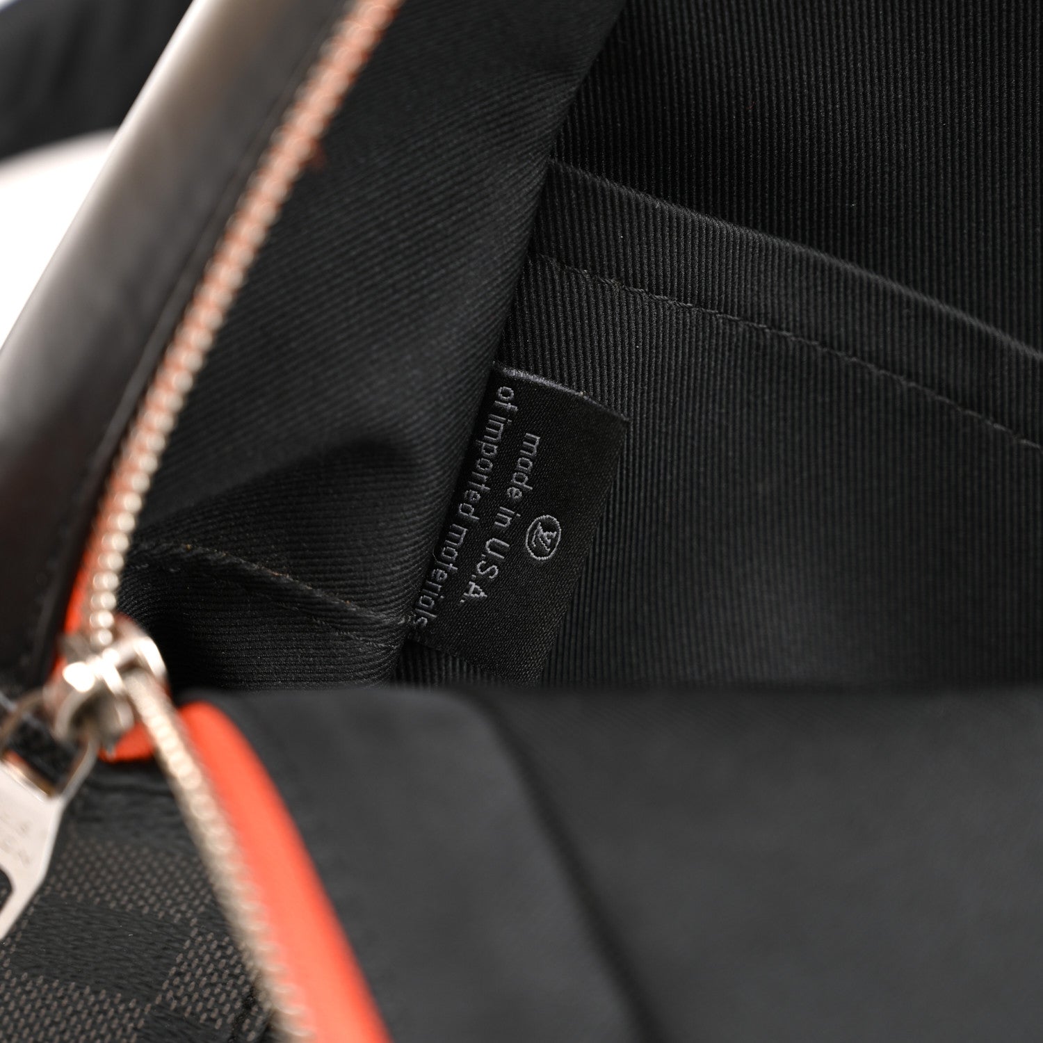 Damier Graphite Comet Josh Backpack