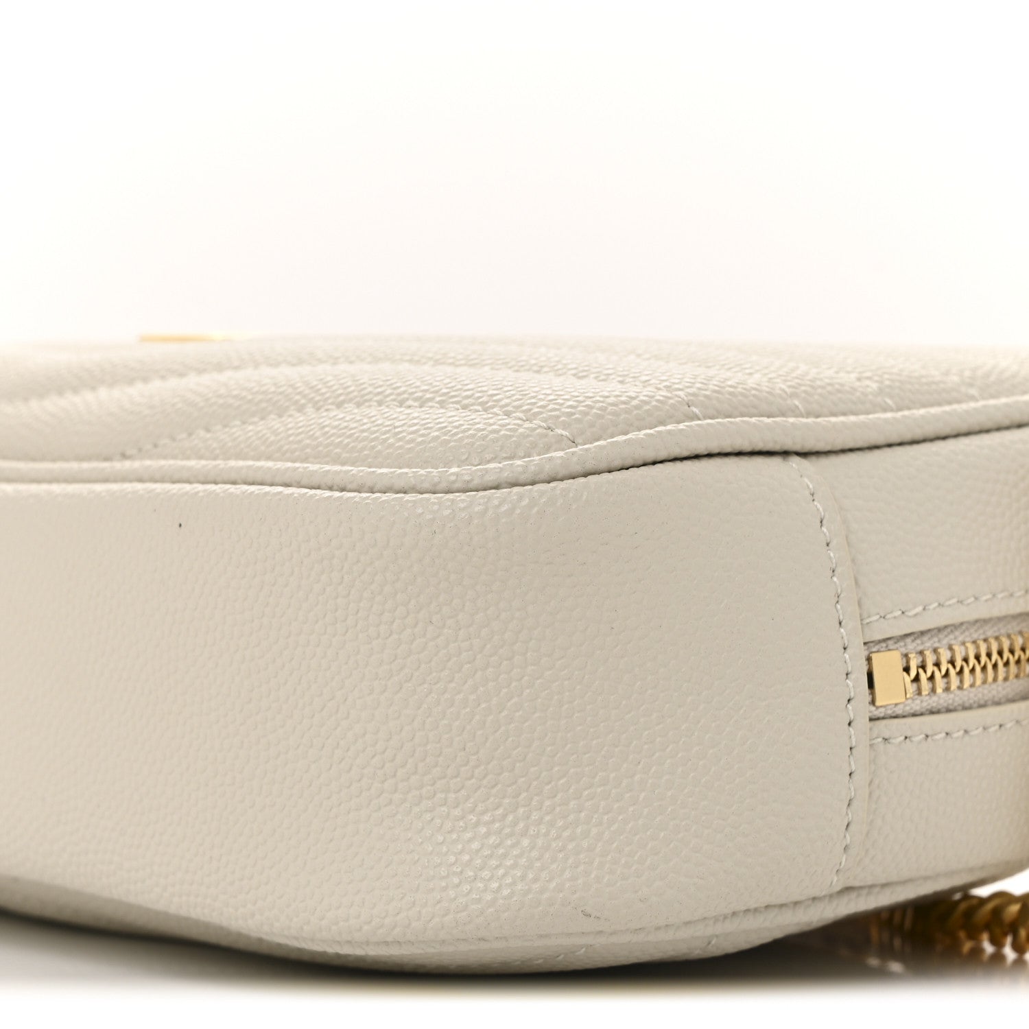 Grain De Poudre Matelasse Monogram Mini Lou Camera Bag Crema Soft