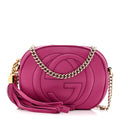 Cellarius Calfskin Mini Soho Chain Bag Bright Bouganville