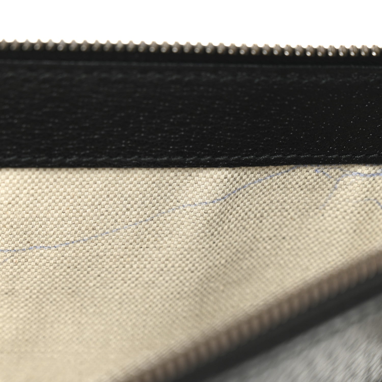 Grained Calfskin Bee Star Messenger Black