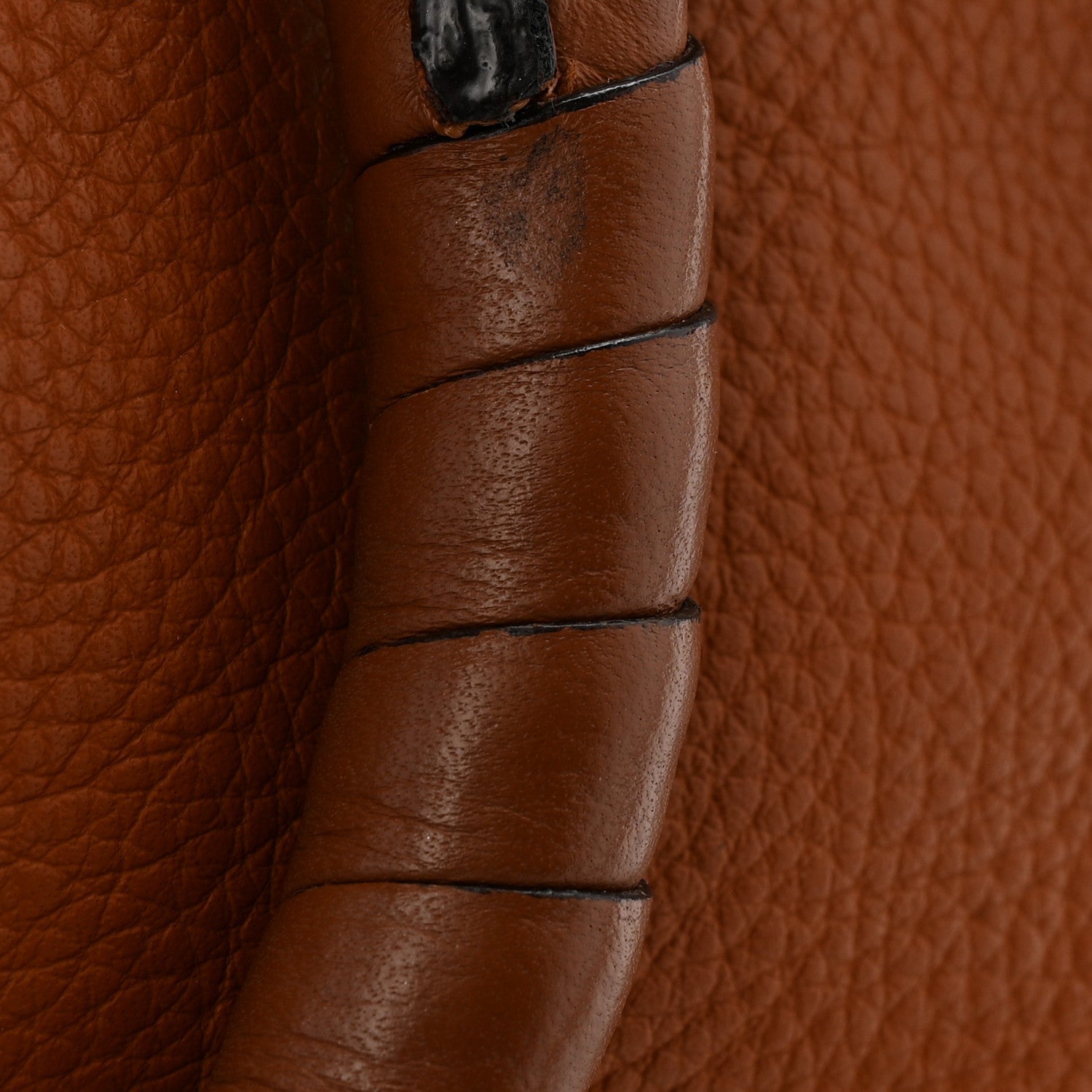 Calfskin Mini Marcie Satchel Tan