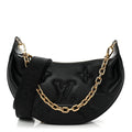 Calfskin Bubblegram Over The Moon Black