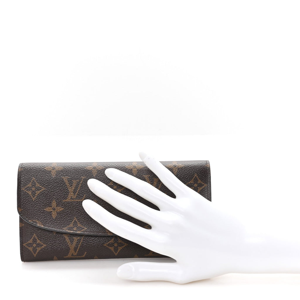 Monogram Emilie Wallet Rose Ballerine