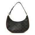 Triomphe Canvas Calfskin Ava Shoulder Bag Tan