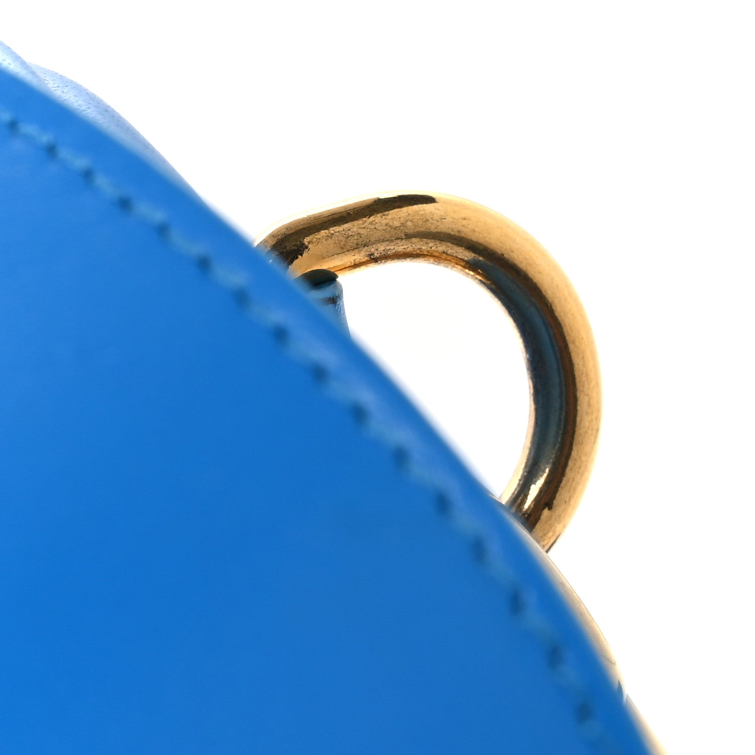 Box Calfskin East West Bobby Bag Reef Blue