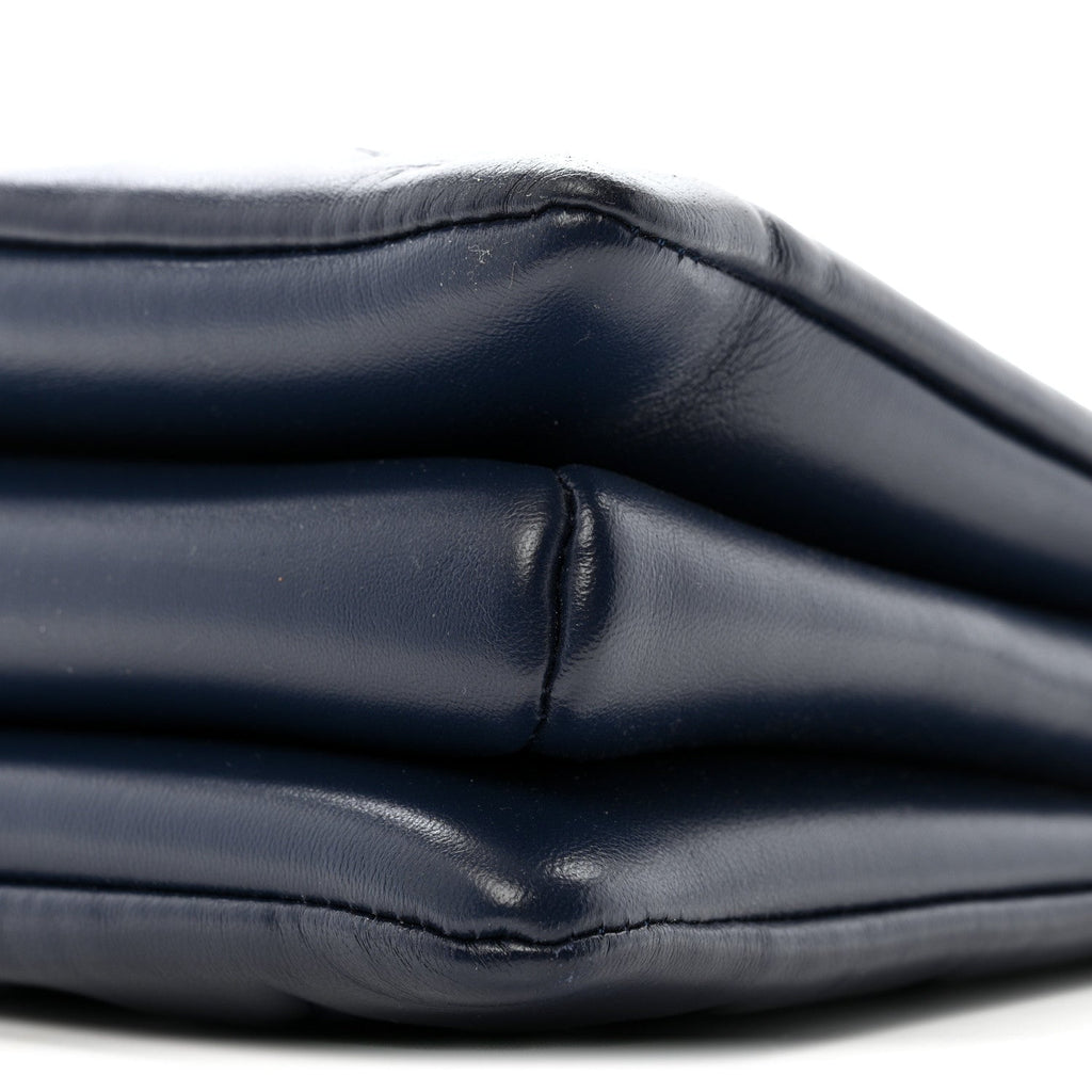 Lambskin Embossed Monogram Coussin PM Navy