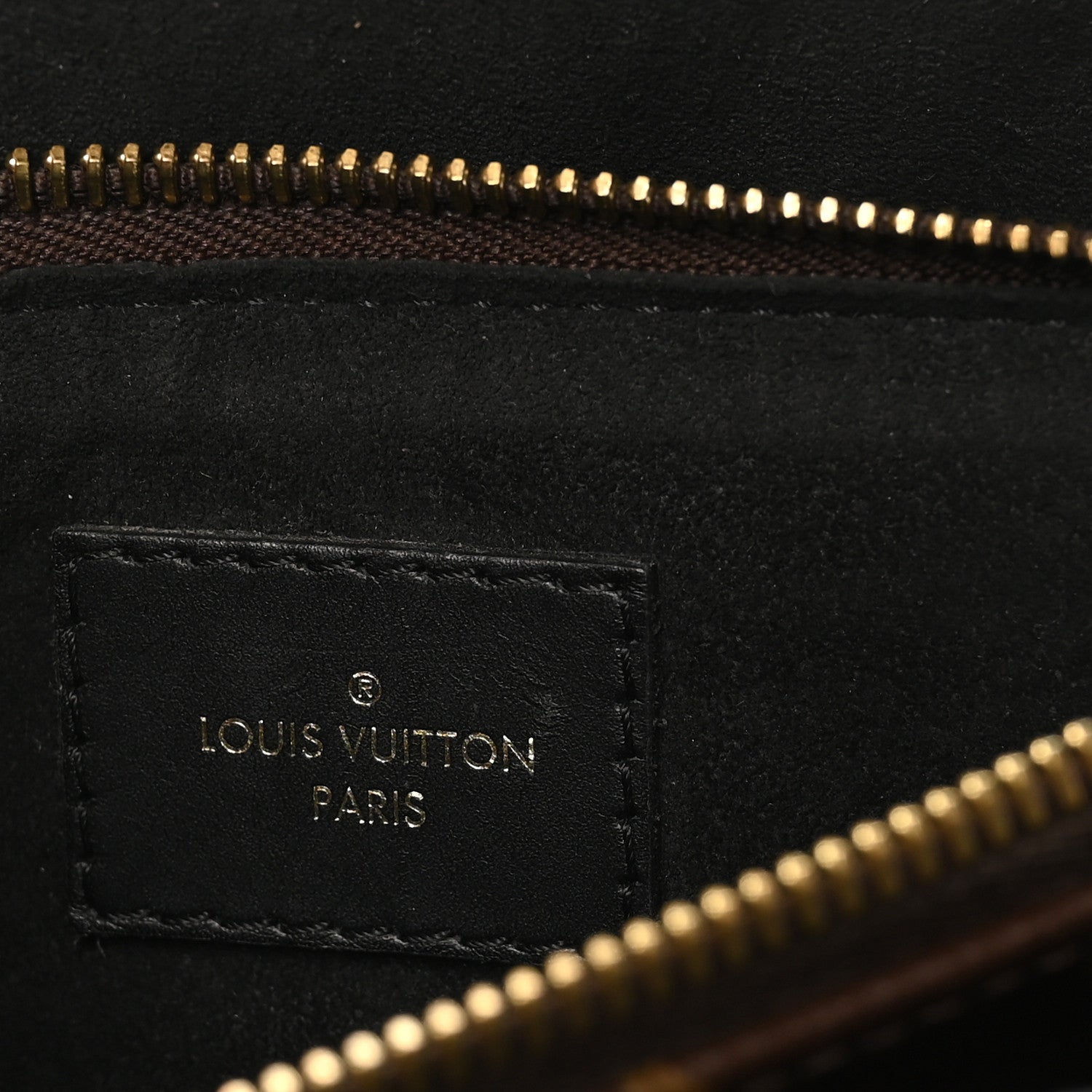Monogram Flower Tote Black