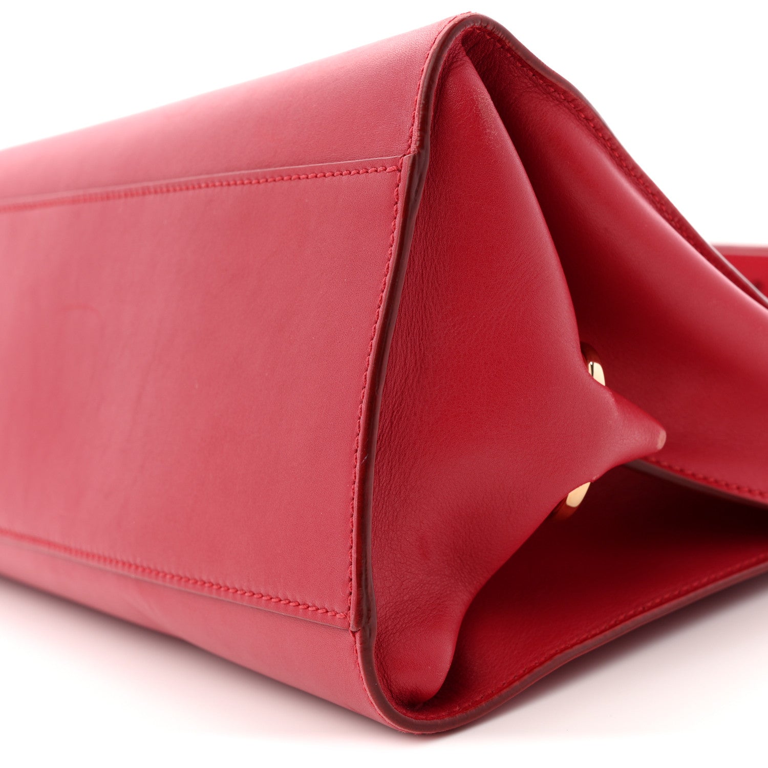 Calfskin Medium Sofia Shoulder Bag Red