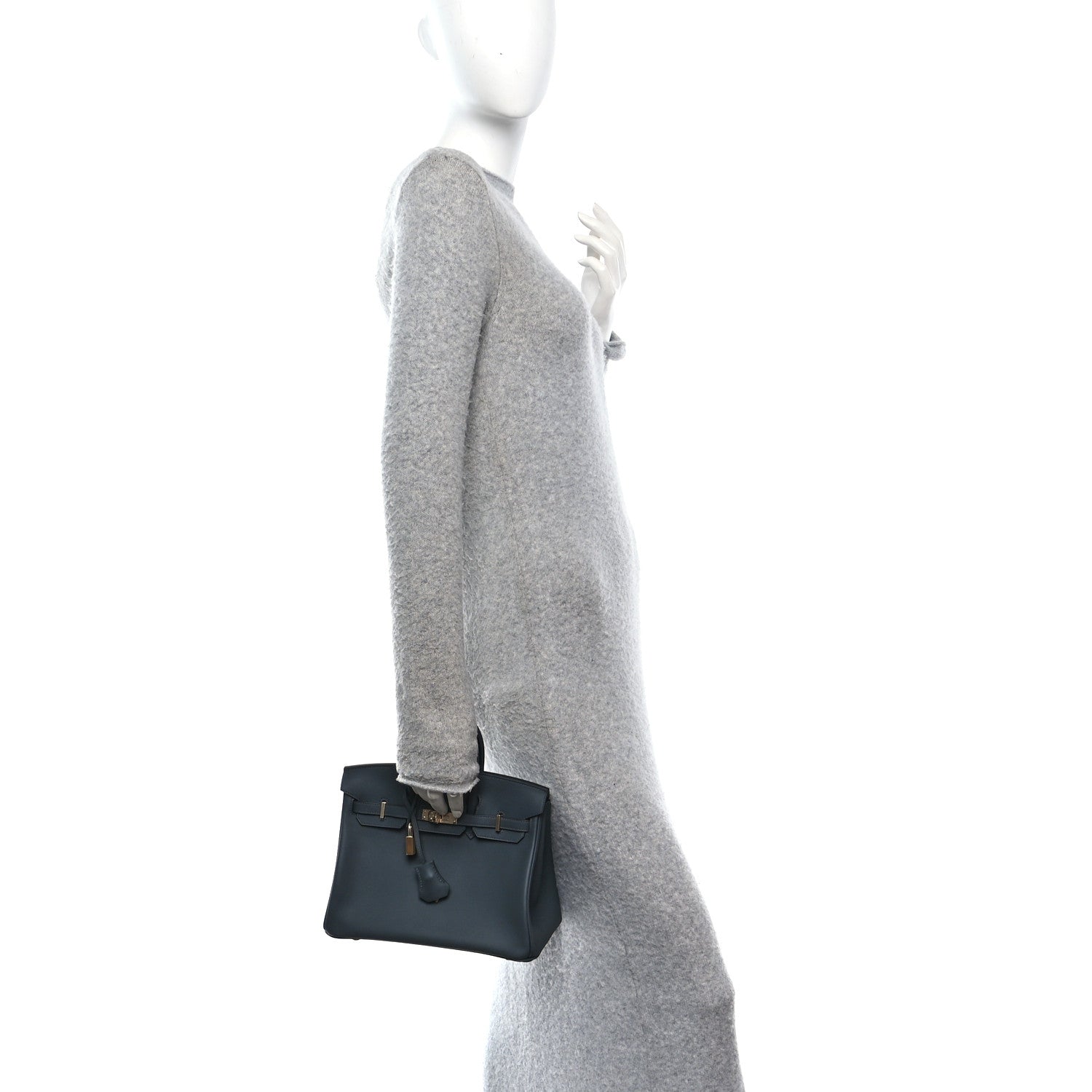 Swift Verso Birkin 25 Gris Misty Black