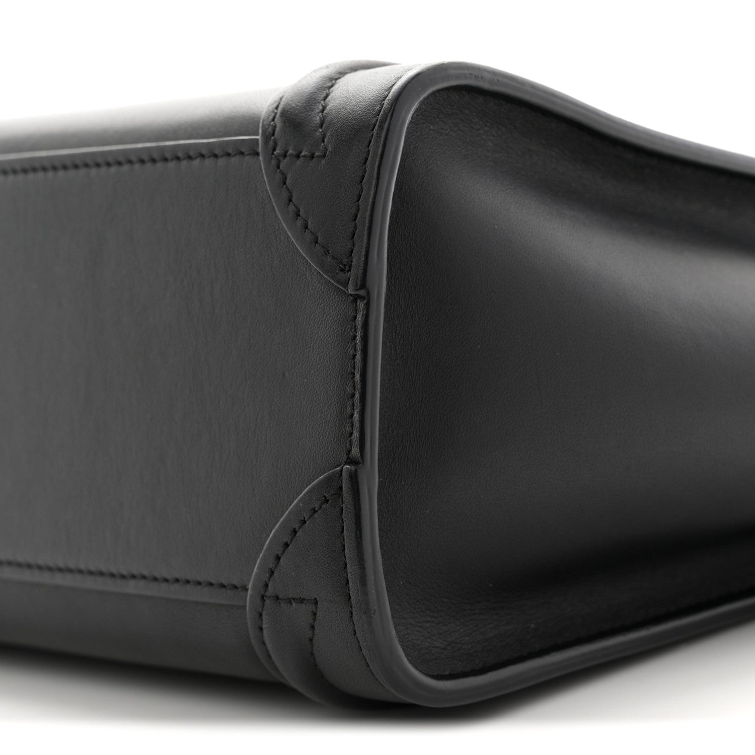 Smooth Calfskin Nano Luggage Black