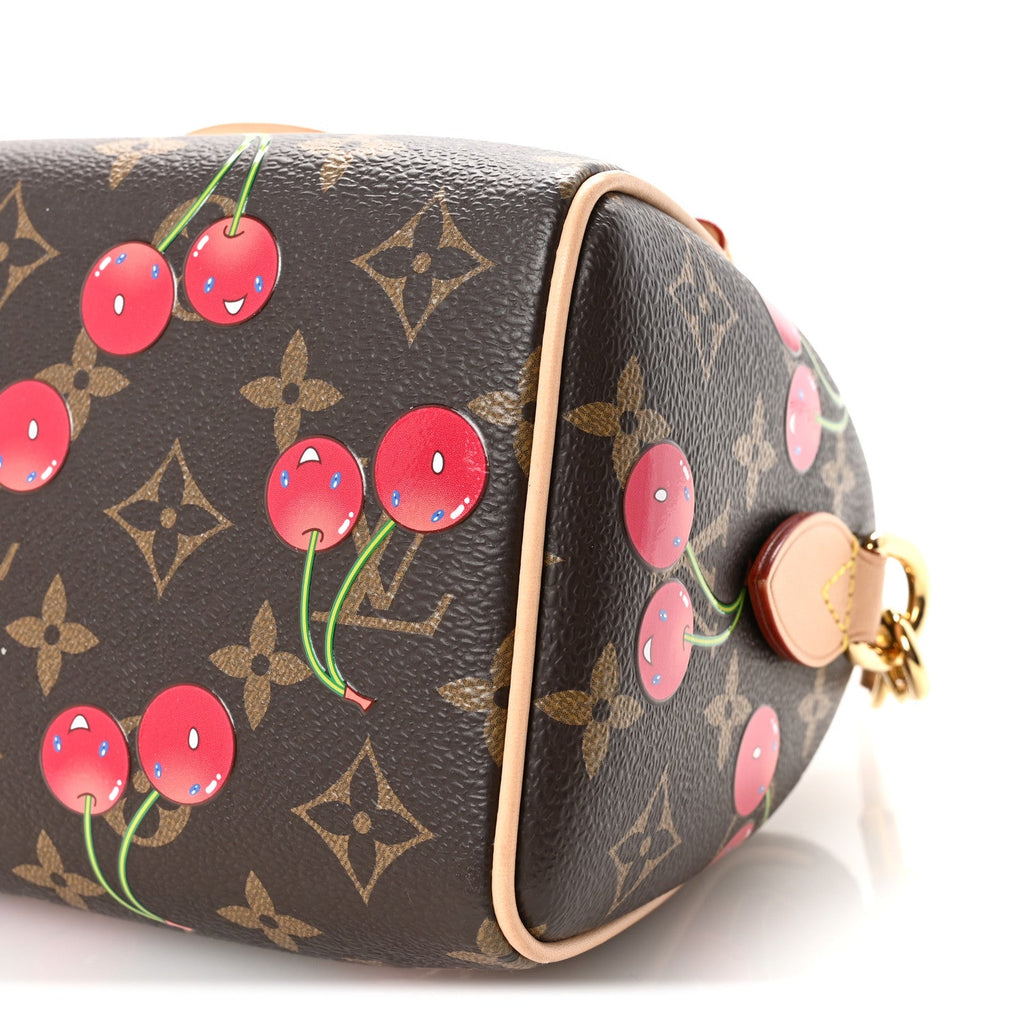 LV X TM Monogram Cerises Speedy Bandouliere 20