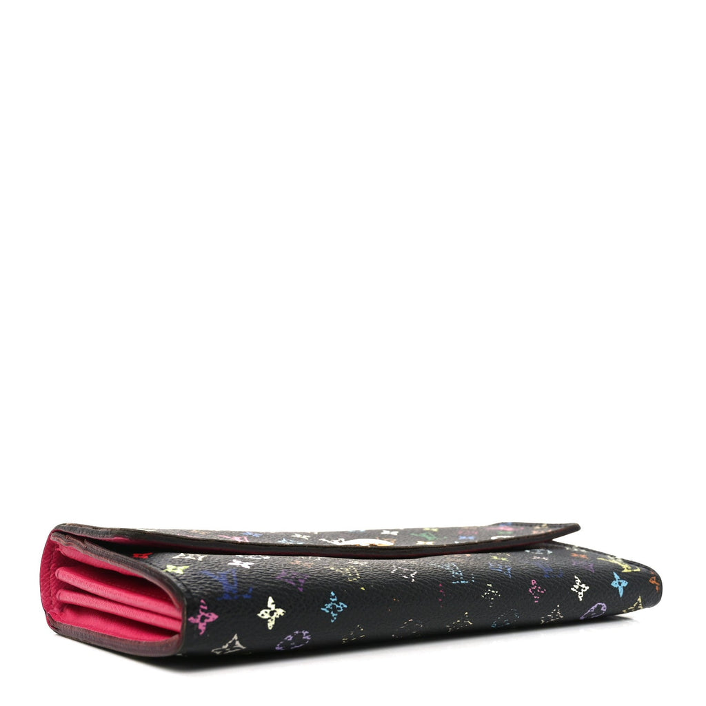 Monogram Multicolor Sarah Wallet Black Grenade