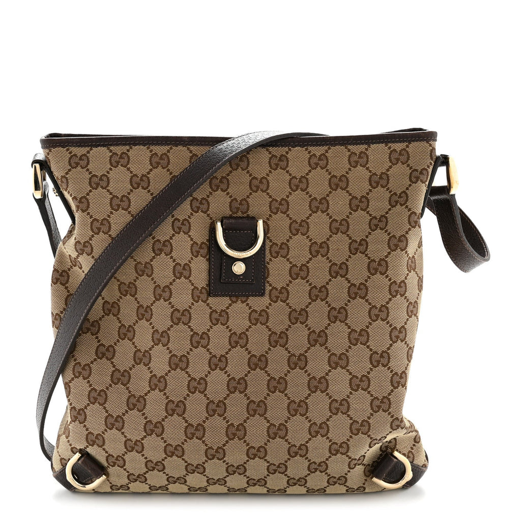 Monogram Abbey Messenger Bag Dark Brown