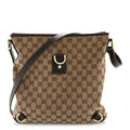 Monogram Abbey Messenger Bag Dark Brown