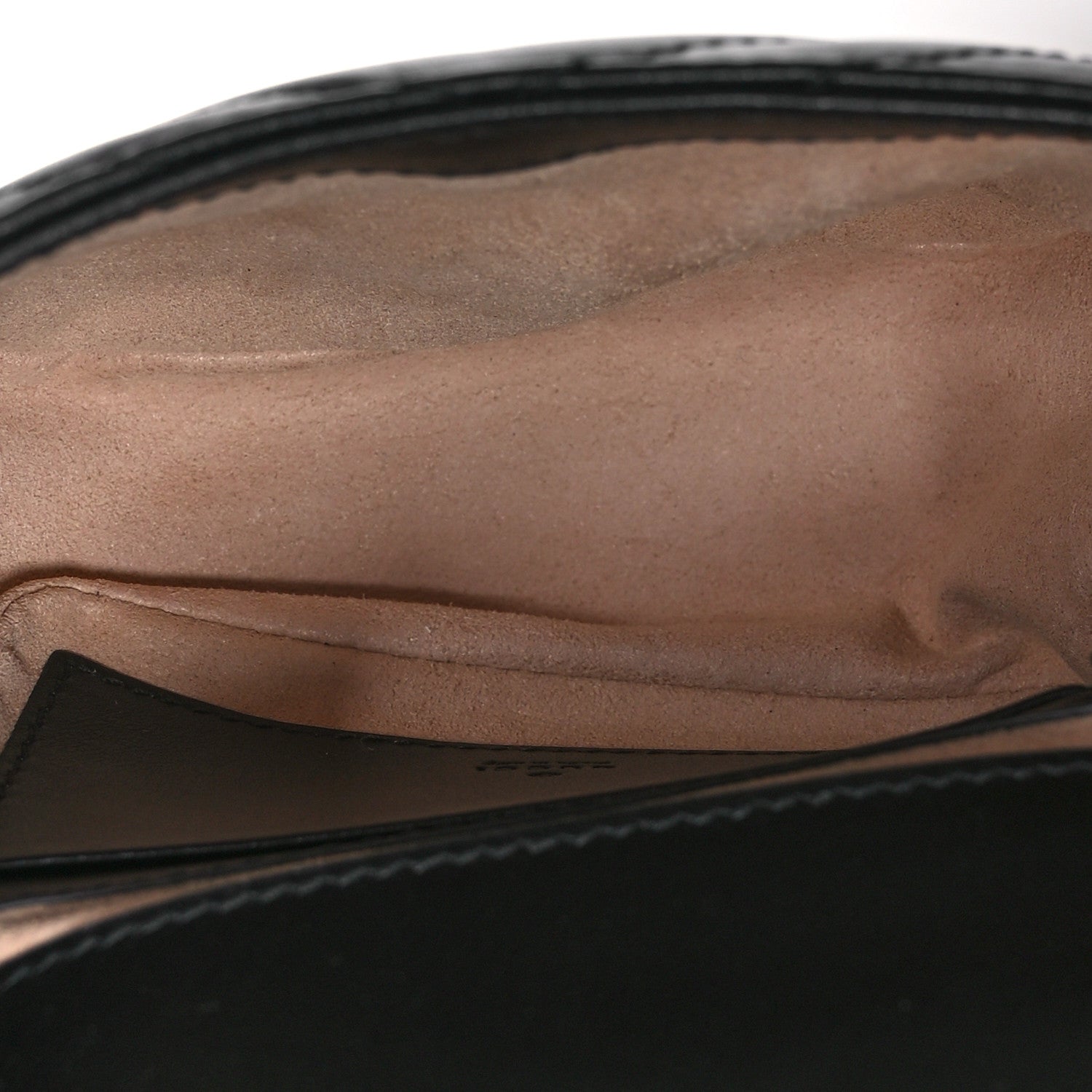 Calfskin Matelasse Monochrome GG Marmont Chain Mini Belt Bag Black