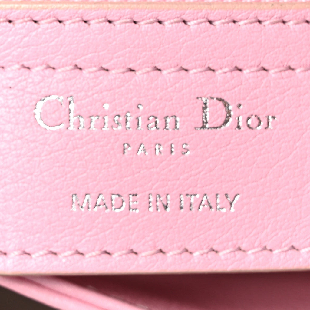 Calfskin Large Diorling Rose Candy