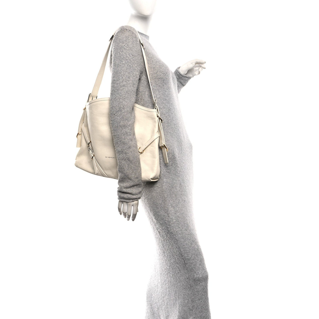 Calfskin Medium Voyou Bag Ivory