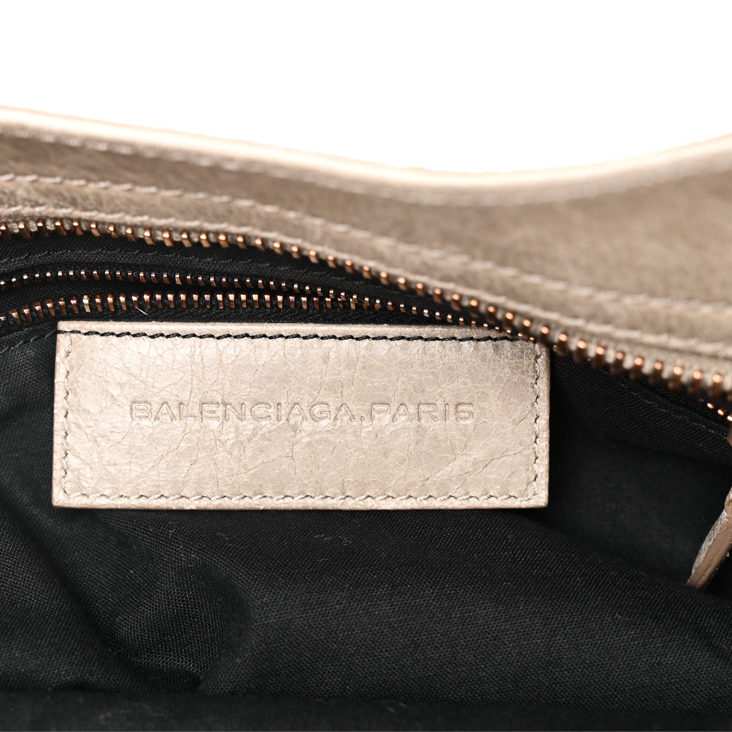 Agneau Giant 21 Rose Gold Hardware City Papyrus