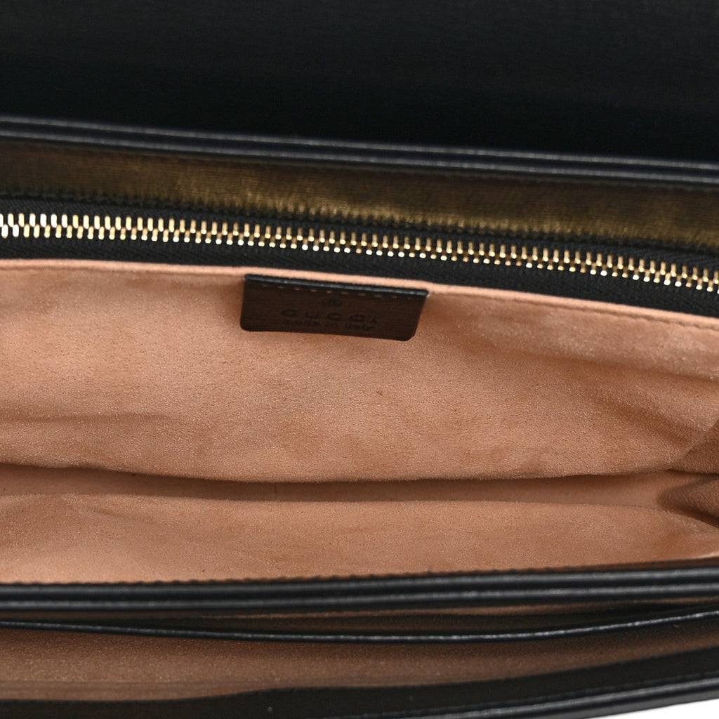 Azalea Calfskin Horsebit 1955 Shoulder Bag Black