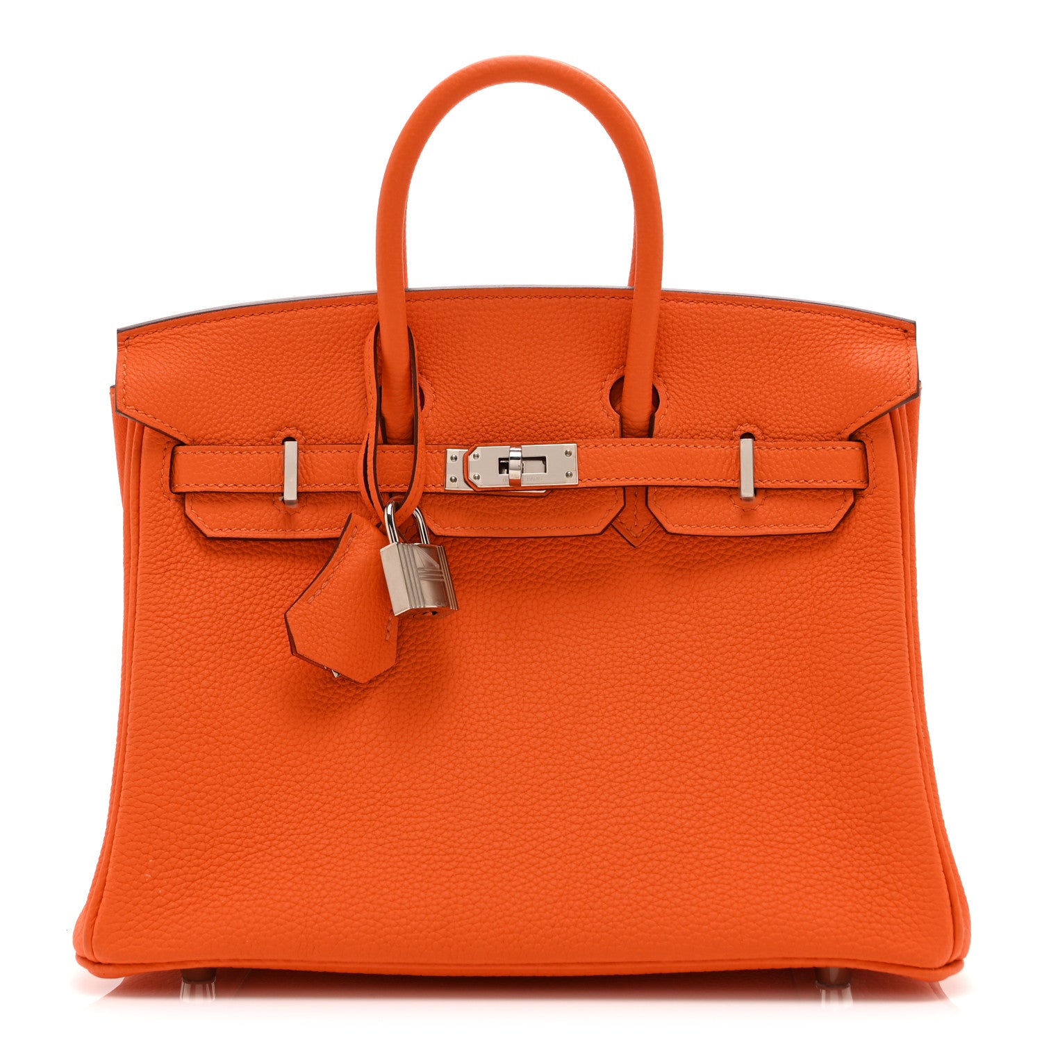 Togo Birkin 25  Orange Minium