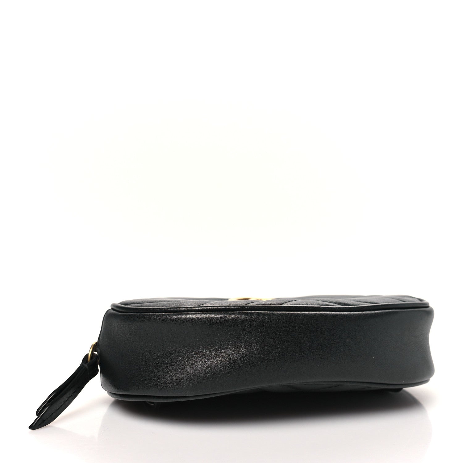 Calfskin Matelasse GG Marmont Belt Bag 75 30 Black