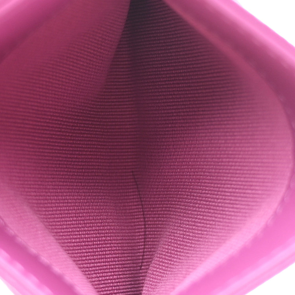 Caviar Quilted  Holder Purple