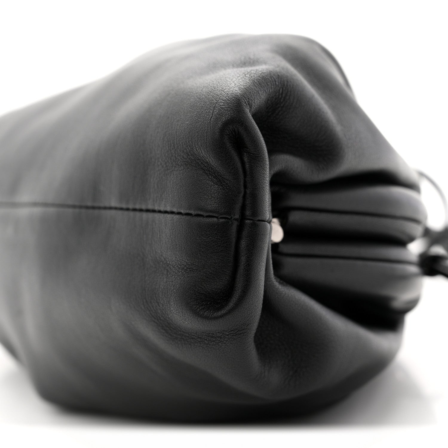 Butter Calfskin The Mini Pouch Black
