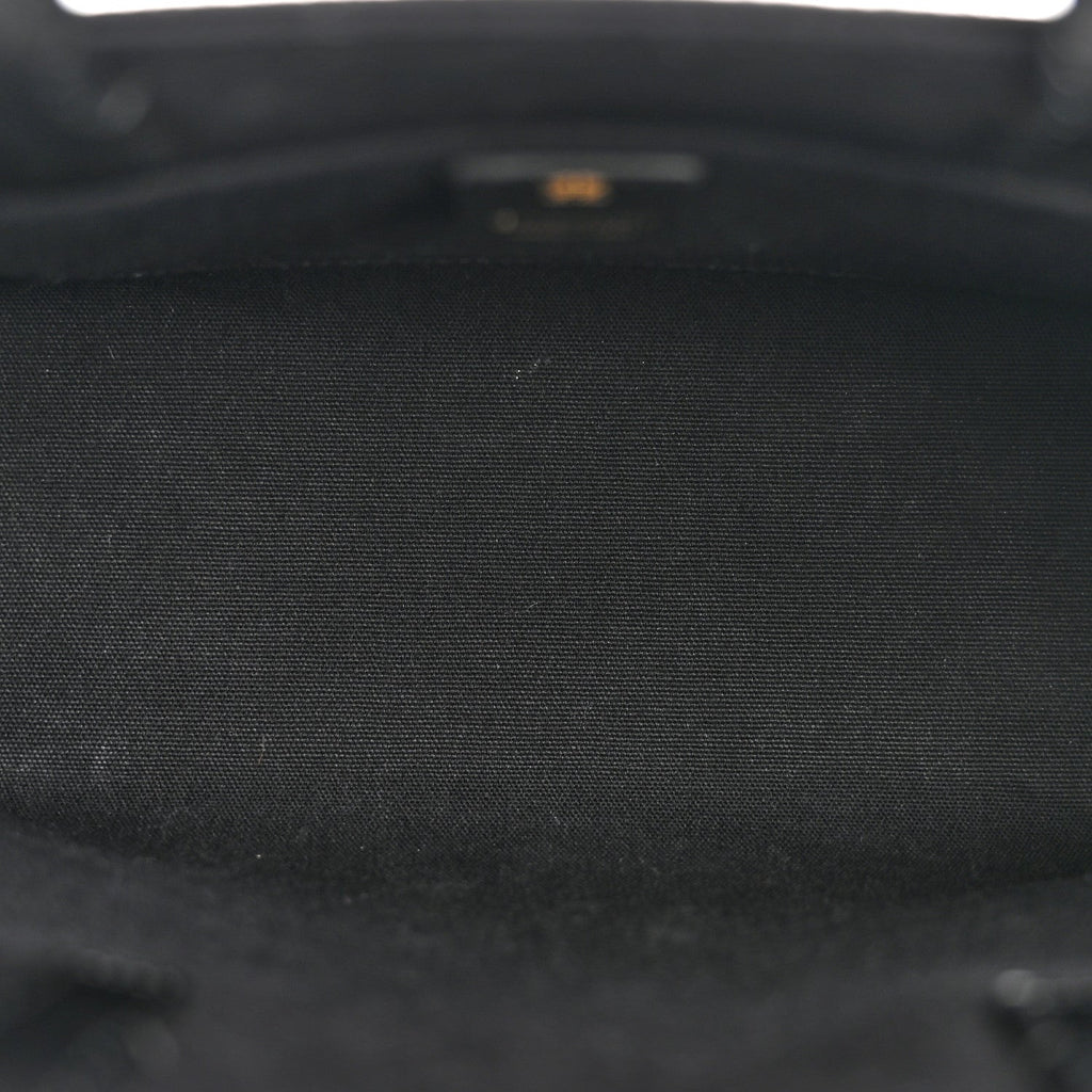 Canvas Small G Tote Black